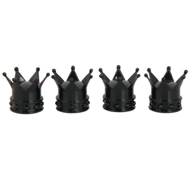 4pcs Gold Car Bike motorcycle Crown Tyre Tire Wheel Stem Air Valve Caps Cover 4pcs Gold Car Bike motorcycle Crown Tyre Tire Wheel Stem Air Valve Caps Cover